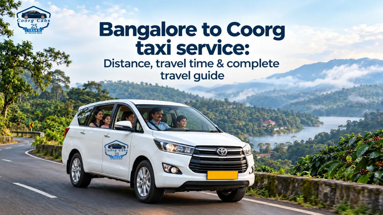 Bangalore to Coorg