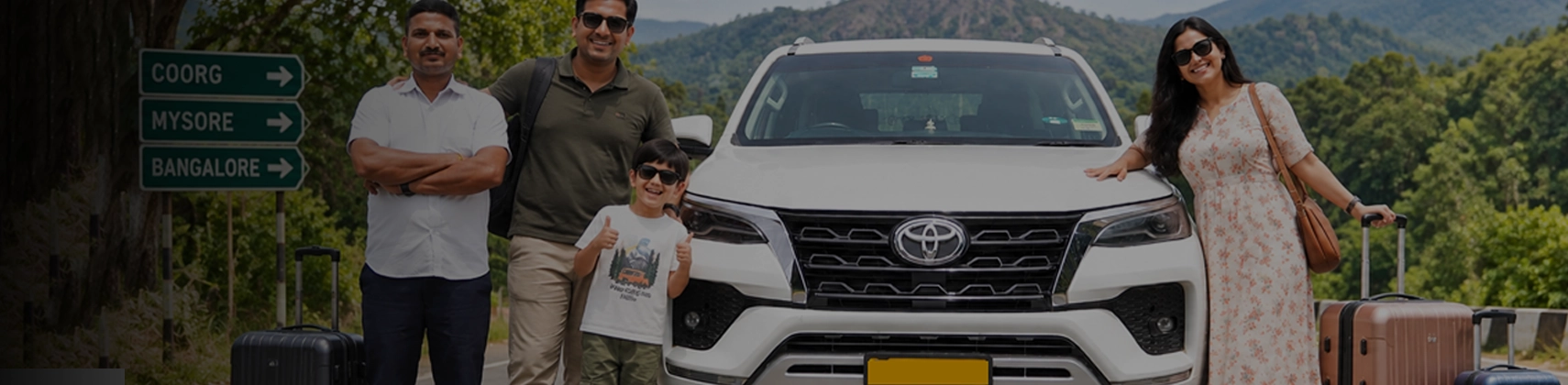 Outstation travel services in Bangalore